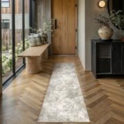 Modern Abstract Runner Rug for Hallways and Entryways - Image 3