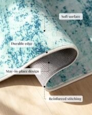 Modern Abstract Area Rug for Living Room and Bedroom - Image 3